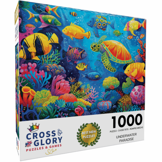 Alien Puzzle – Underwater Paradise – 1000 Piece Jigsaw Puzzle