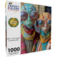 Alien Puzzle – Meet the Aliens: Elara and Nox – 1000 Piece Jigsaw Puzzle