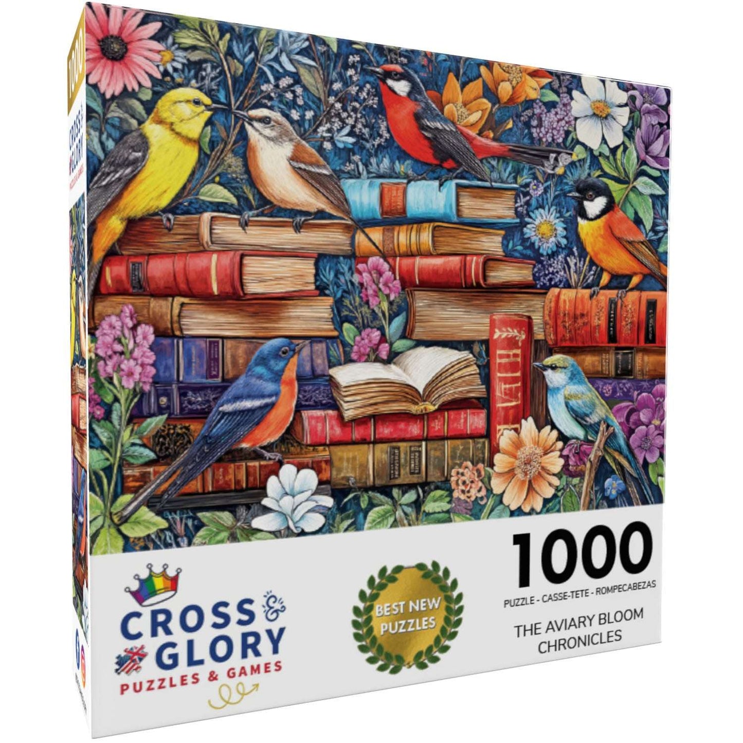 Bird Puzzle – The Aviary Bloom Chronicles – 1000 Piece Jigsaw Puzzle