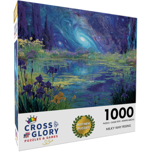 Mountain Puzzle – Milky Way Rising – 1000 Piece Jigsaw Puzzle