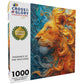 Lion Puzzle – Radiance of the Wild King – 1000 Piece Jigsaw Puzzle