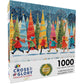 Christmas Puzzle – Christmas Day on Snowberry Street – 1000 Piece Jigsaw Puzzle