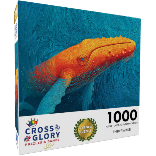 Whale Puzzle – Emberwake – 1000 Piece Jigsaw Puzzle