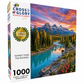 Mountain Puzzle – Sunset Over the Rockies – 1000 Piece Jigsaw Puzzle box