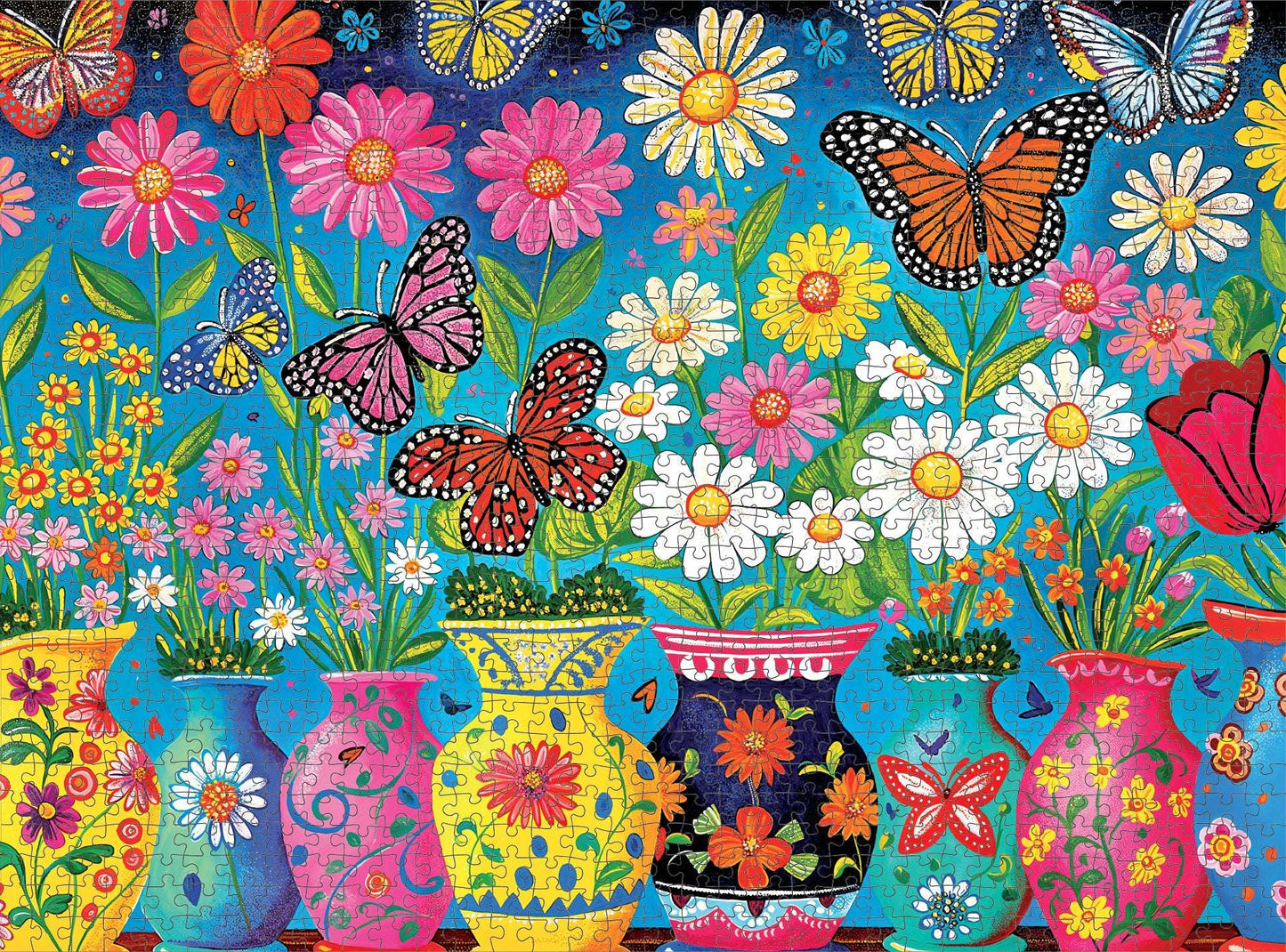 Butterfly Puzzle – Blooming Butterflies – 1000 Piece Jigsaw Puzzle