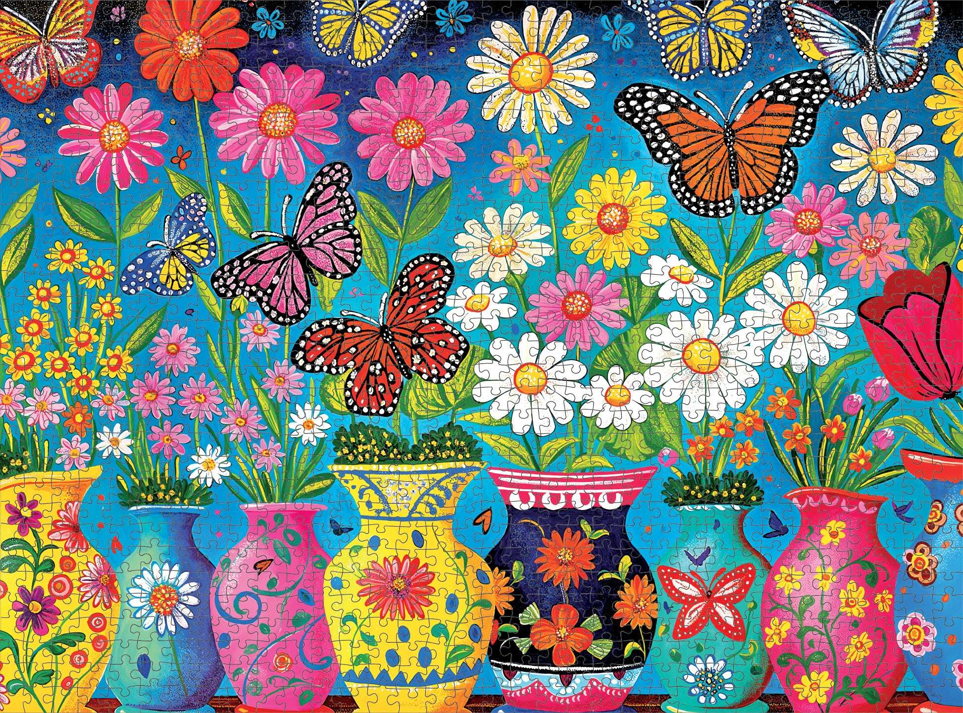 Butterfly Puzzle – Blooming Butterflies – 1000 Piece Jigsaw Puzzle