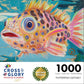 Pufferfish Puzzle – Pufferfish Odyssey: A Deep Sea Masterpiece – 1000 Piece Jigsaw Puzzle