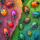 The Ladybug Rainbow - 1000 Piece Jigsaw Puzzle