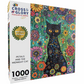 Cat Puzzle – Petals and The Midnight Cat – 1000 Piece Jigsaw Puzzle