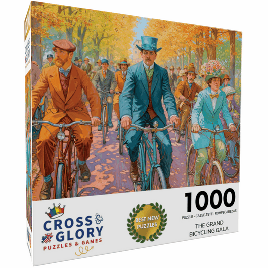 Art Puzzle – The Grand Bicycling Gala – 1000 Piece Jigsaw Puzzle