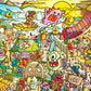 Art Puzzle – Surf 'n' Scream Beach Party – 1000 Piece Jigsaw Puzzle