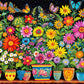 Floral Fantasia: A Butterfly’s Haven - 1000 Piece Jigsaw Puzzle