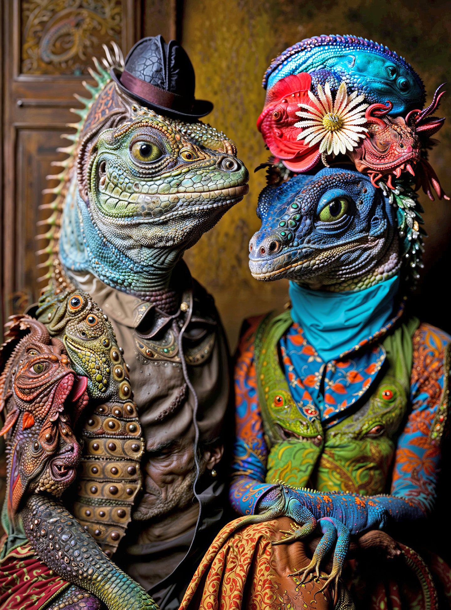 Meet The Aliens: Kael and Narae - 1000 Piece Jigsaw Puzzle