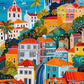 Vibrant Vistas of Lisbon - 1000 Piece Jigsaw Puzzle