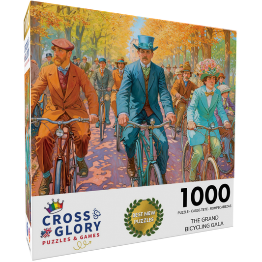 The Grand Bicycling Gala - 1000 Piece Jigsaw Puzzle