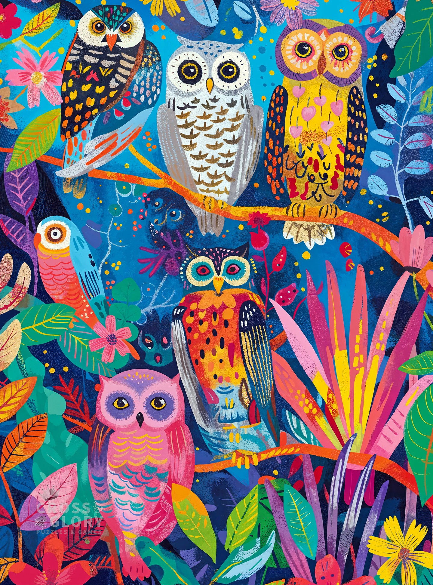 Hootenanny: Birds in Paradise - 1000 Piece Jigsaw Puzzle