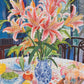 Garden Puzzle – Stargazer Lilies: A Floral Masterpiece – 1000 Piece Jigsaw Puzzle