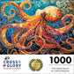 Octopus Puzzle – The Great Blue Octopus Enigma – 1000 Piece Jigsaw Puzzle