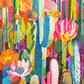 Cactus Inferno: The Desert in Bloom - 1000 Piece Jigsaw Puzzle