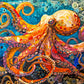 The Great Blue Octopus Enigma - 1000 Piece Jigsaw Puzzle
