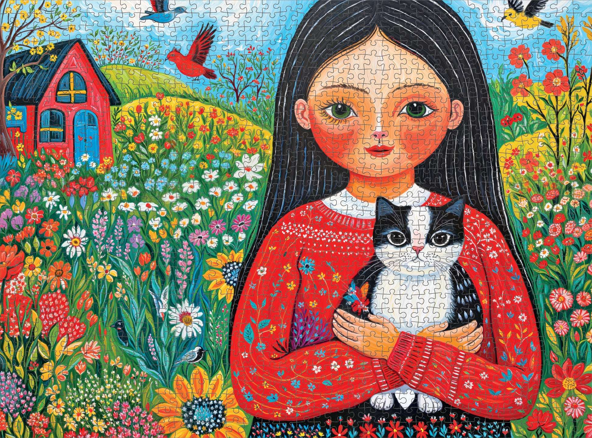 Fantasy Puzzle – A Garden of Wonders – 1000 Piece Jigsaw Puzzle