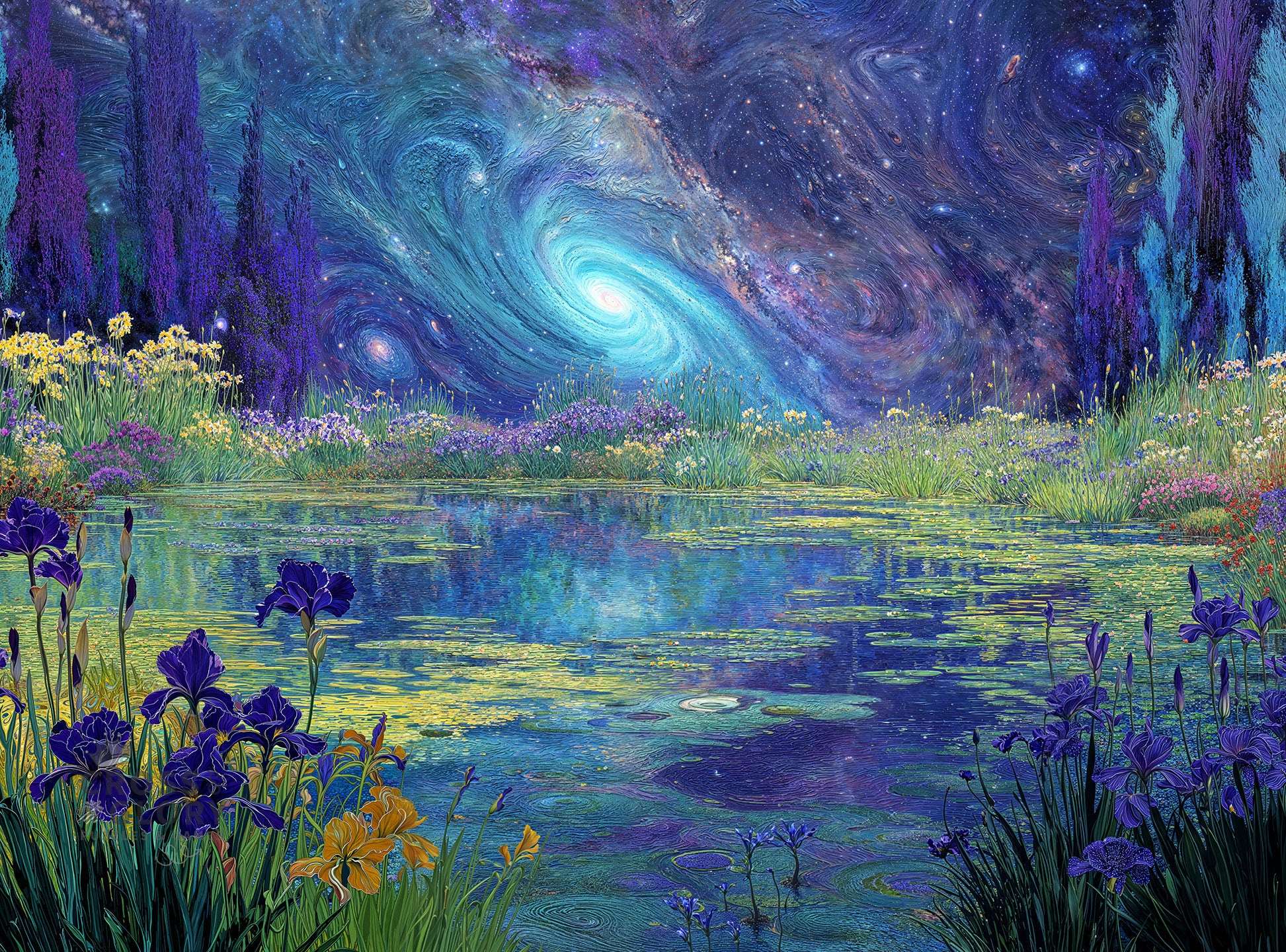 Mountain Puzzle – Milky Way Rising – 1000 Piece Jigsaw Puzzle