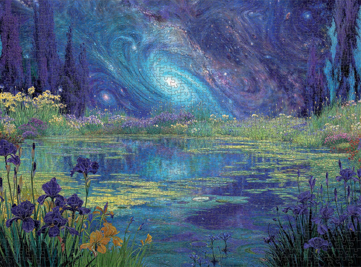 Mountain Puzzle – Milky Way Rising – 1000 Piece Jigsaw Puzzle