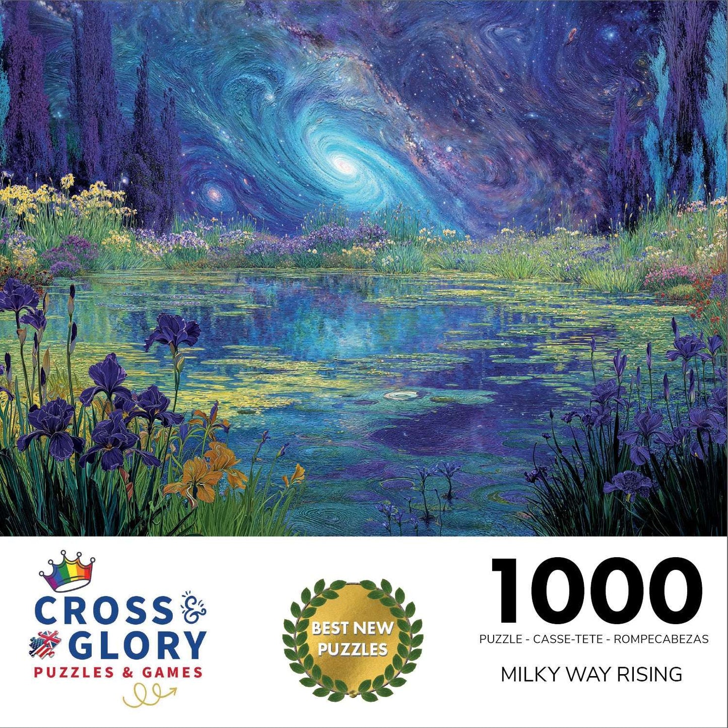 Mountain Puzzle – Milky Way Rising – 1000 Piece Jigsaw Puzzle