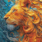 Lion Puzzle – Radiance of the Wild King – 1000 Piece Jigsaw Puzzle