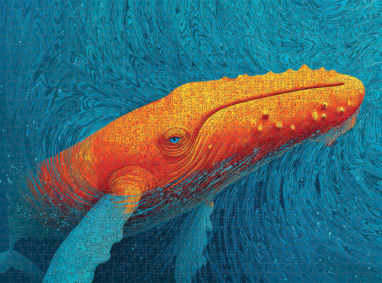 Whale Puzzle – Emberwake – 1000 Piece Jigsaw Puzzle