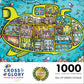 Coastal Puzzle – Sea of Green Voyage: British Invasion Beneath The Waves – 1000 Piece Jigsaw Puzzle