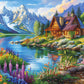 Lakeside Serenity - 1000 Piece Jigsaw Puzzle