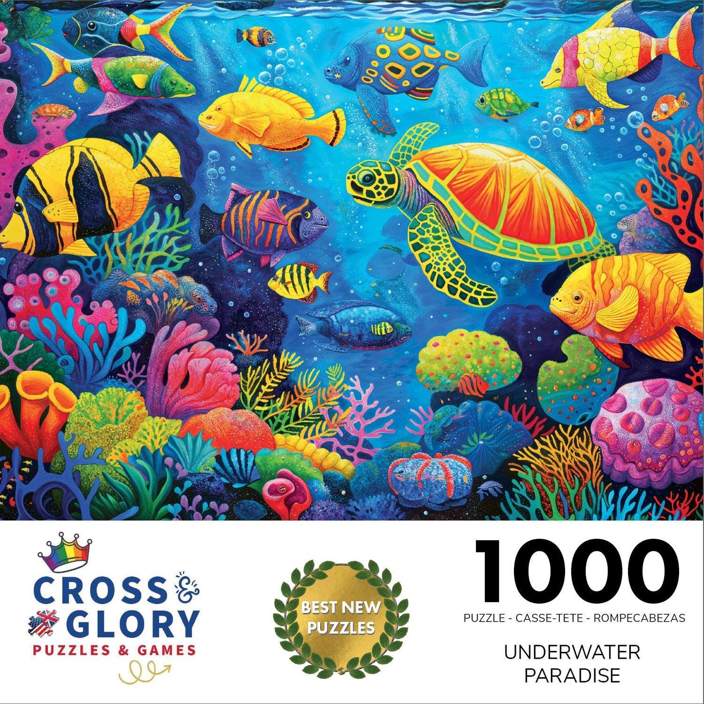 Alien Puzzle – Underwater Paradise – 1000 Piece Jigsaw Puzzle