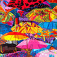 Art Puzzle – Umbrella Festival: Parade of Parasols – 1000 Piece Jigsaw Puzzle