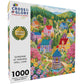 Art Puzzle – Sunshine at Wishing Well Lane – 1000 Piece Jigsaw Puzzle