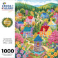 Art Puzzle – Sunshine at Wishing Well Lane – 1000 Piece Jigsaw Puzzle