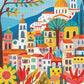 Charming Barcelona in Bloom - 1000 Piece Jigsaw Puzzle