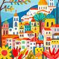 Charming Barcelona in Bloom - 1000 Piece Jigsaw Puzzle