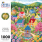 Sunshine at Wishing Well Lane - 1000 Piece Jigsaw Puzzle