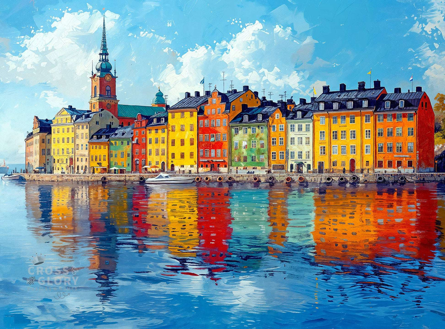 City Jigsaw Puzzle – The Harbor That Remembered Color – 1000 Piece Jigsaw Puzzle