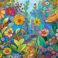 Garden Puzzle – The Color Garden, No. 5 – 1000 Piece Jigsaw Puzzle