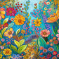 Garden Puzzle – The Color Garden, No. 5 – 1000 Piece Jigsaw Puzzle