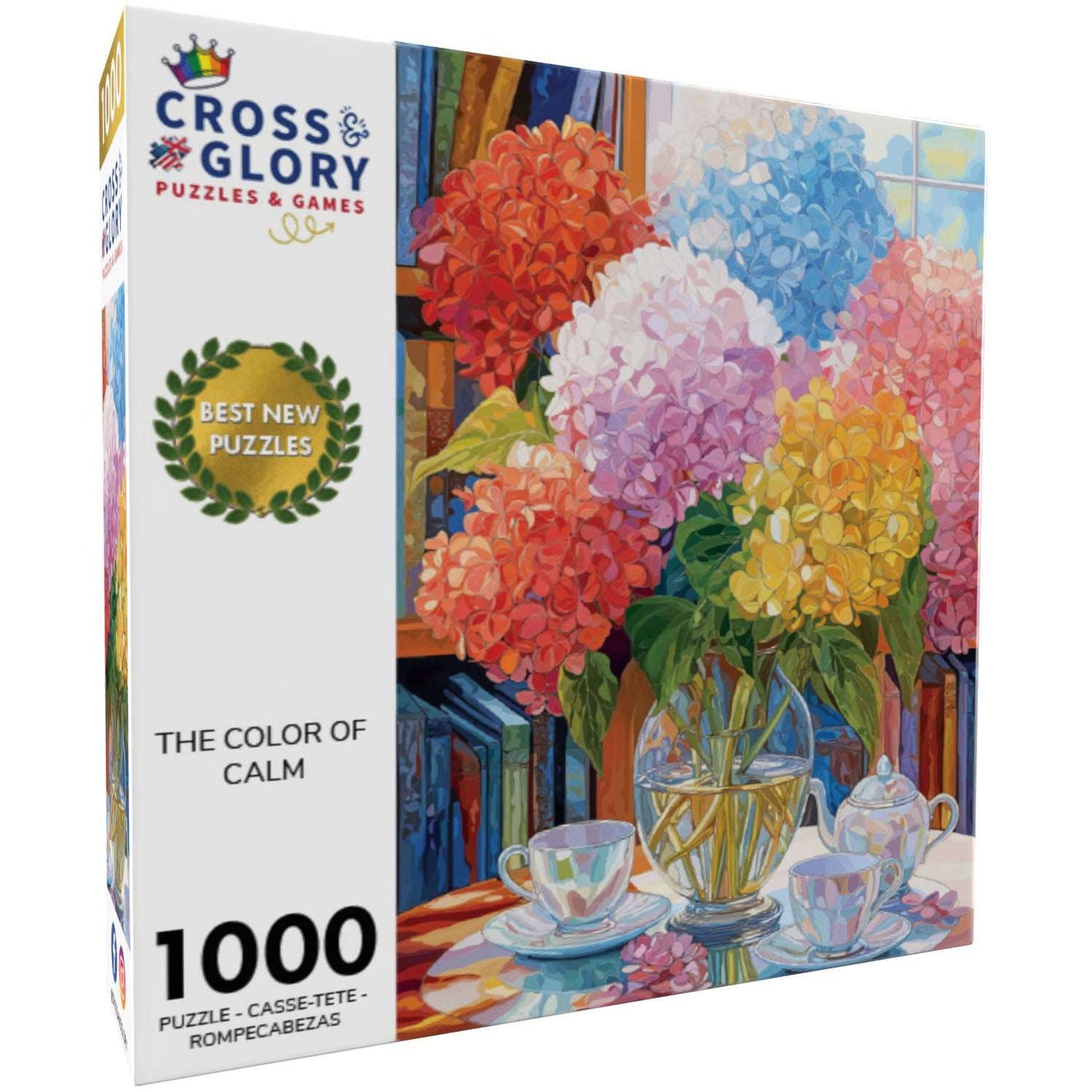 Abstract Puzzle – The Color of Calm – 1000 Piece Jigsaw Puzzle
