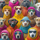 Dog Puzzle – Dogtopia – 1000 Piece Jigsaw Puzzle