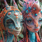 Alien Puzzle – Meet The Aliens: Seru & Lyra – 1000 Piece Jigsaw Puzzle