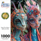 Alien Puzzle – Meet The Aliens: Seru & Lyra – 1000 Piece Jigsaw Puzzle