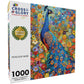 Peacock Puzzle – Peacock Noir – 1000 Piece Jigsaw Puzzle