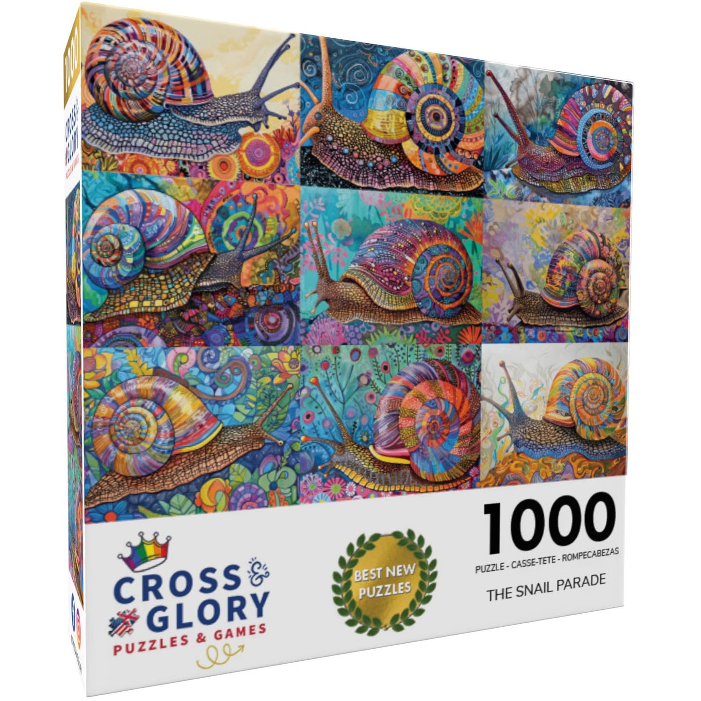The Snail Parade - 1000 Piece Jigsaw Puzzle