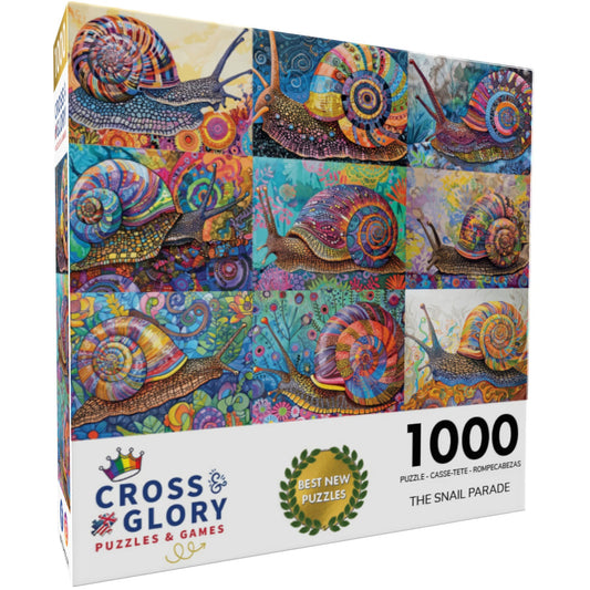 The Snail Parade - 1000 Piece Jigsaw Puzzle