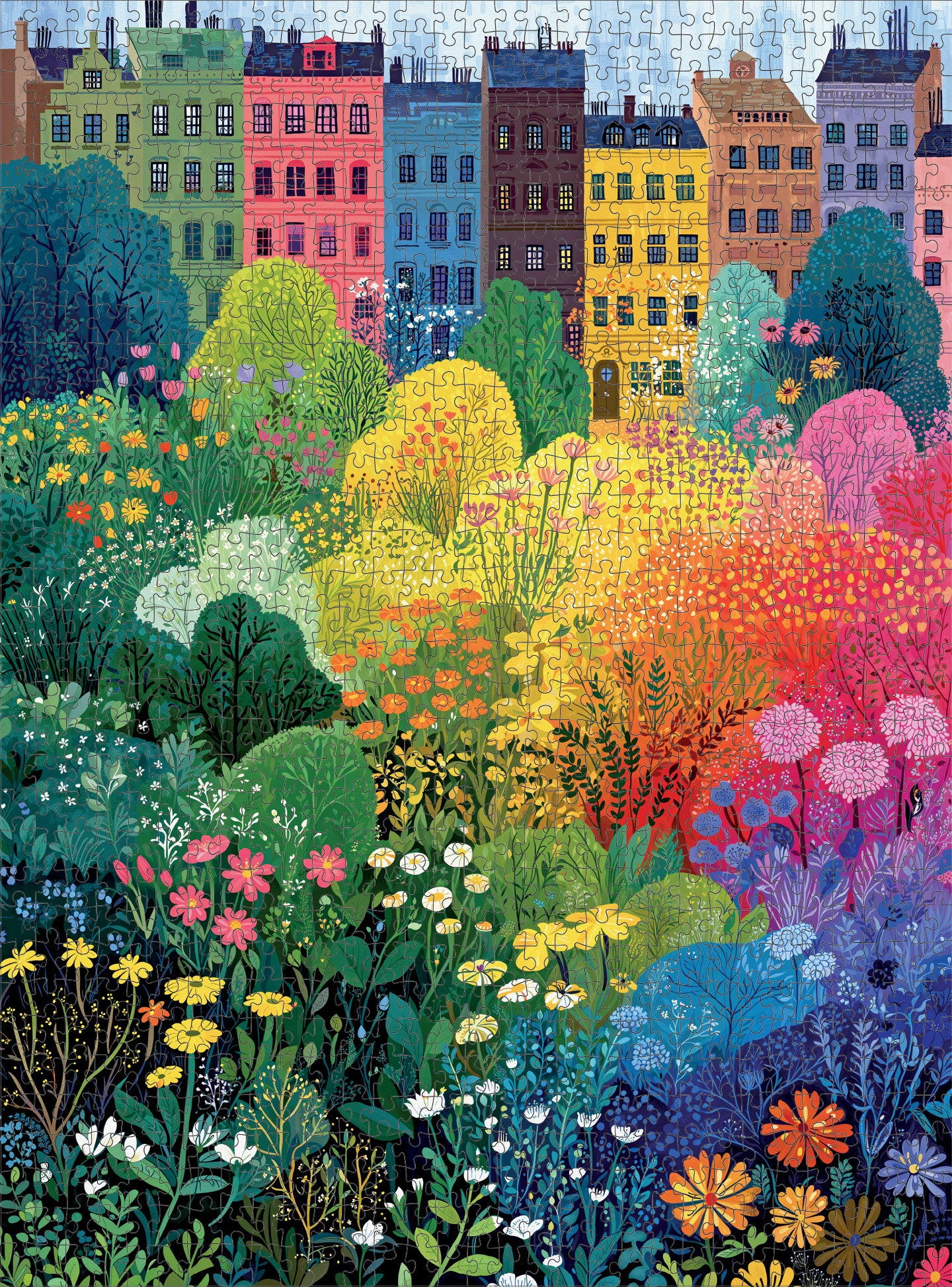 Copenhagen in Bloom - 1000 Piece Jigsaw Puzzle